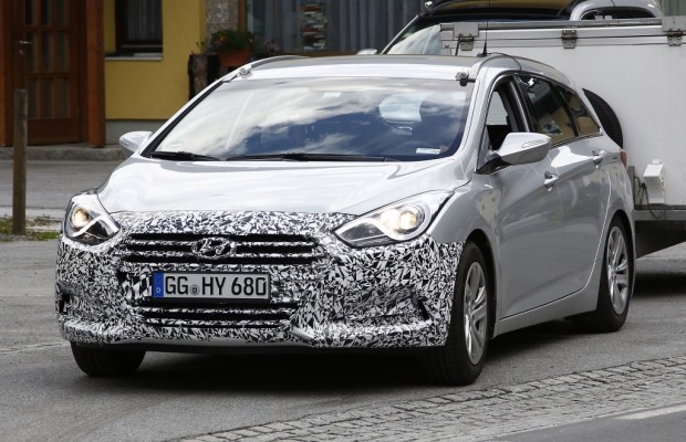Erwischt: Erlkönig Hyundai i40 Facelift