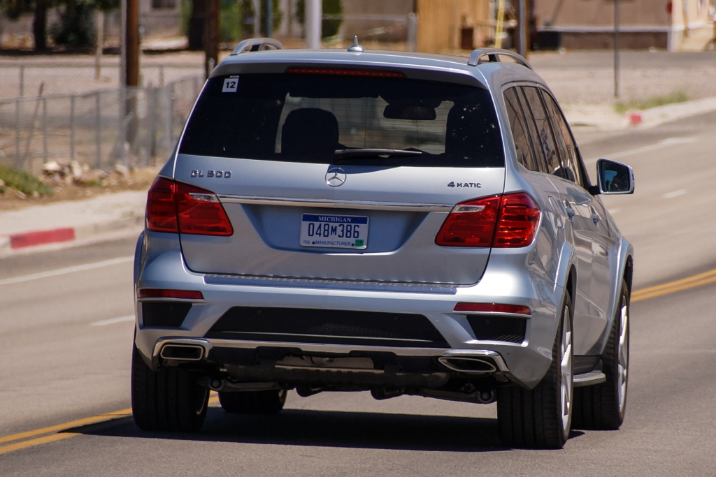 Erwischt: Erlkönig Mercedes GL Facelift