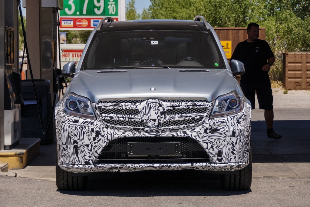 Erwischt: Erlkönig Mercedes GL Facelift