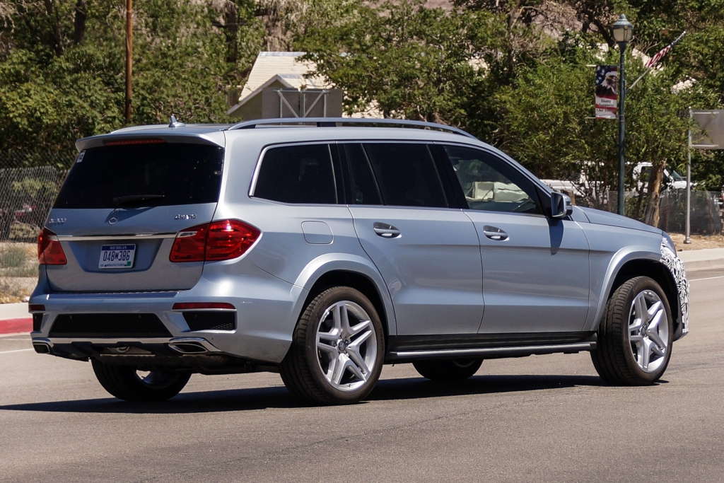Erwischt: Erlkönig Mercedes GL Facelift