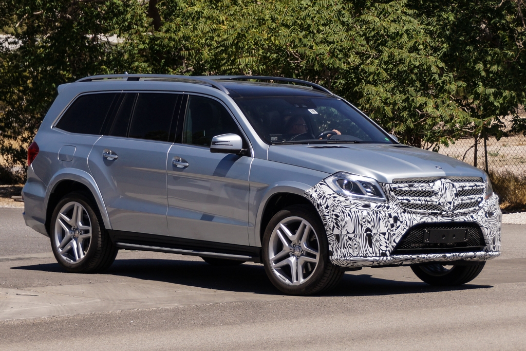 Erwischt: Erlkönig Mercedes GL Facelift