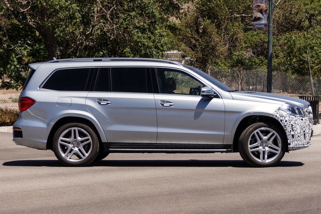 Erwischt: Erlkönig Mercedes GL Facelift