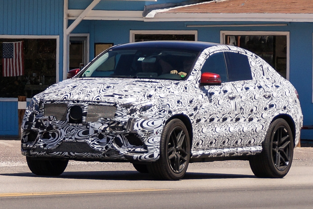 Erwischt: Erlkönig Mercedes MLC - Angriff auf den BMW X6