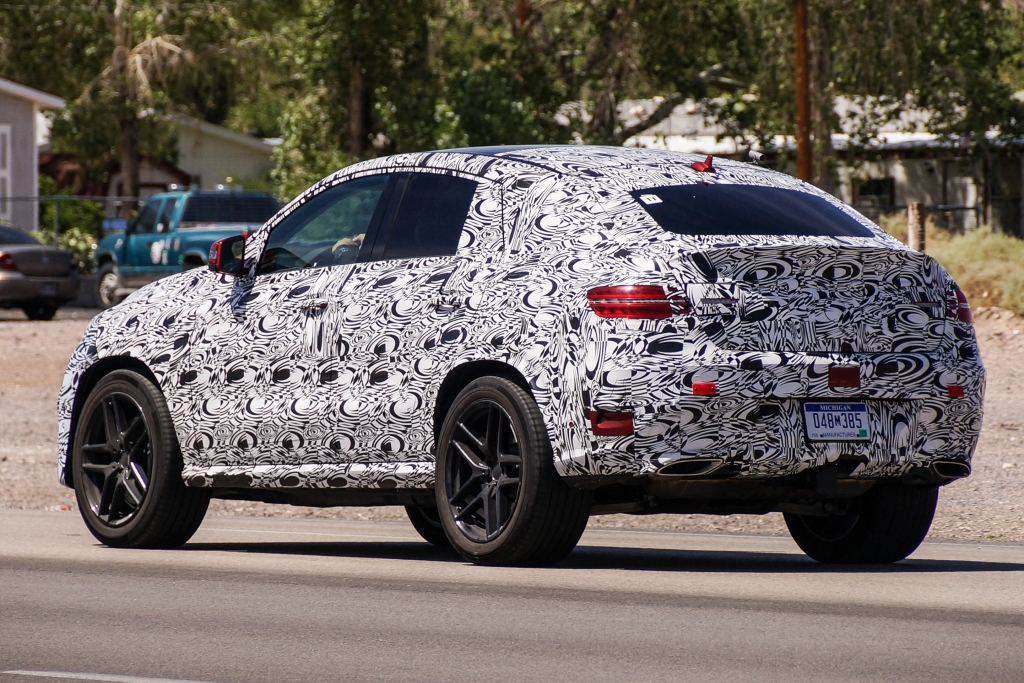 Erwischt: Erlkönig Mercedes MLC - Angriff auf den BMW X6