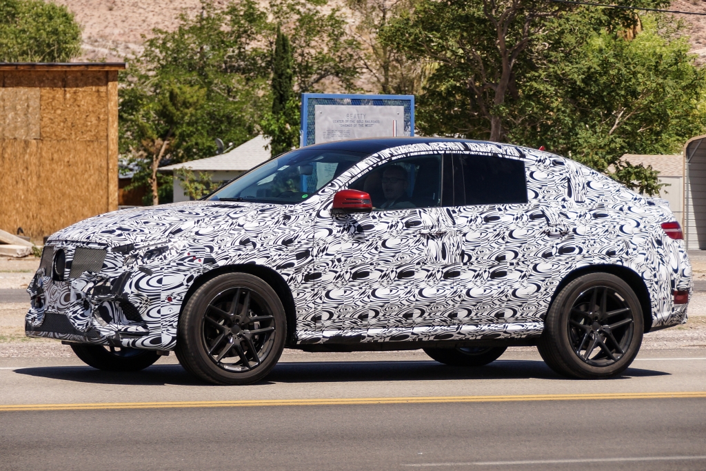 Erwischt: Erlkönig Mercedes MLC - Angriff auf den BMW X6