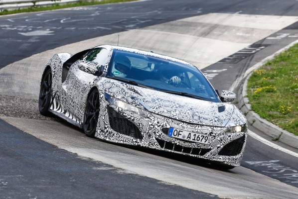Erwischt: Erlknig Honda/Acura NSX auf dem Nrburgring