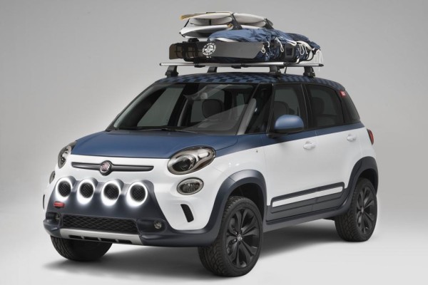 Fiat 500L im Surfer-Stil - Coole Kiste fr Sportler