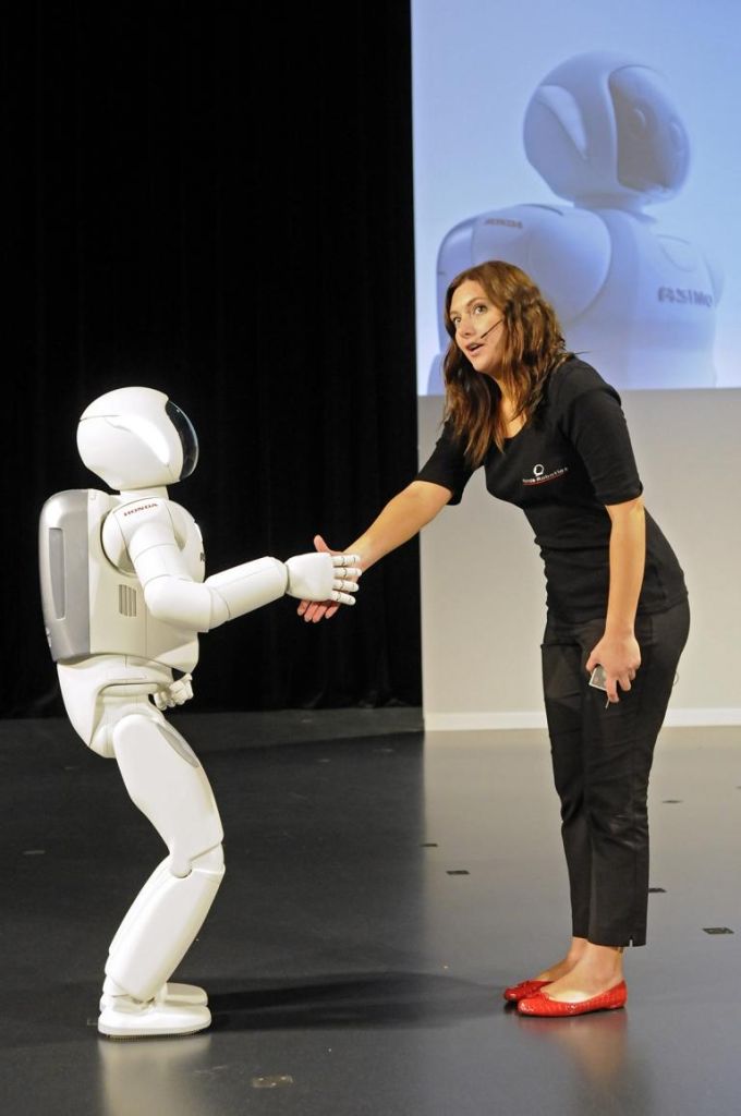 Honda Roboter Asimo - Noch spielt er nur
