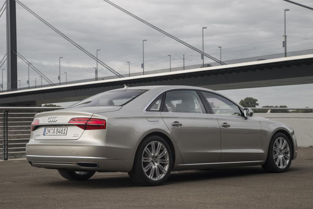 Im Test benötigte der Audi 14 Liter auf 100 Kilometern