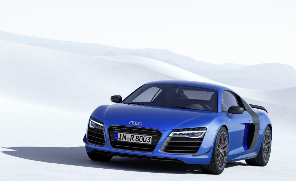 Im neuen R8 LMX ist das Laserlicht eingebaut