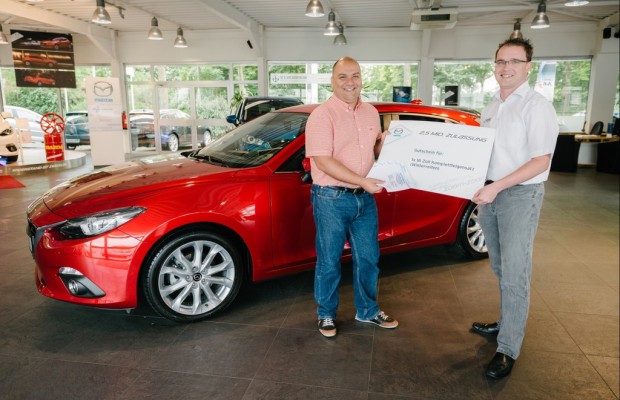 Mazda liefert 2,5-millionstes Fahrzeug aus