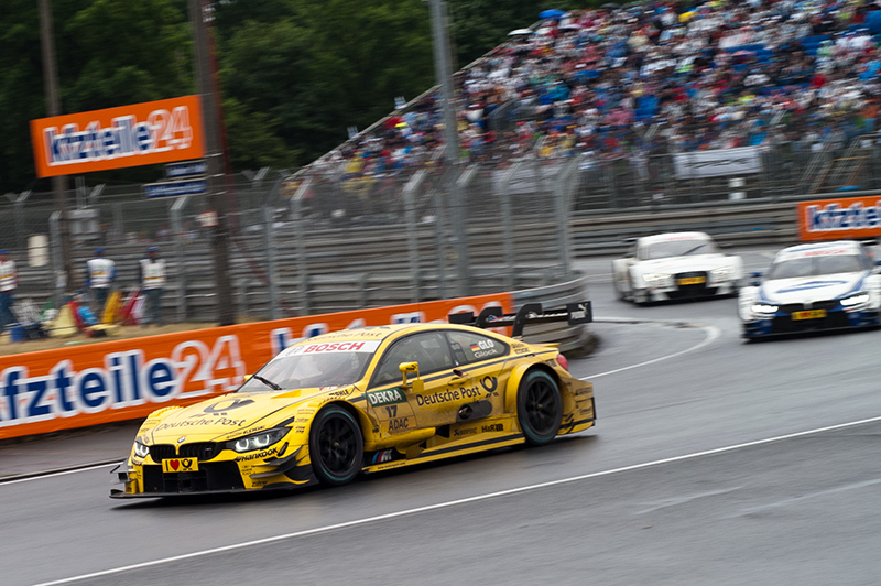 Mercedes-Benz-Pilot Robert Wickens feiert Start-Ziel-Sieg auf dem Norisring