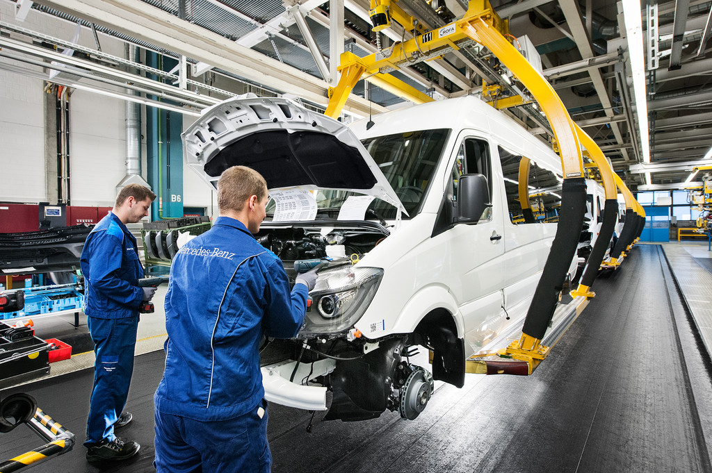 Mercedes-Benz Sprinter stark nachgefragt