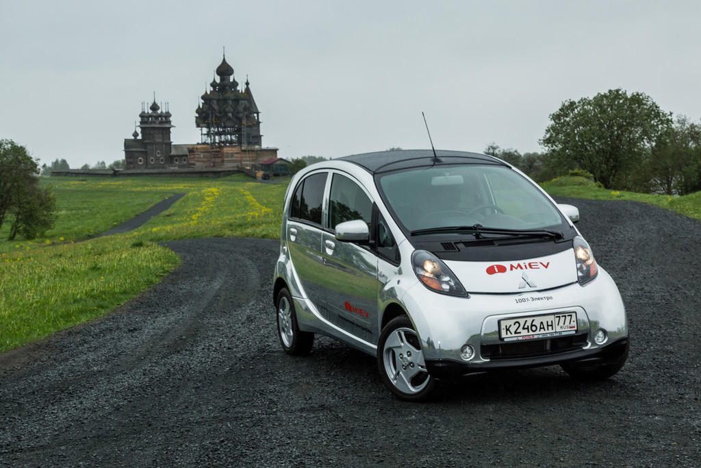 Mitsubishi-Elektromodelle in russischem UNESCO-Schutzgebiet Kischi