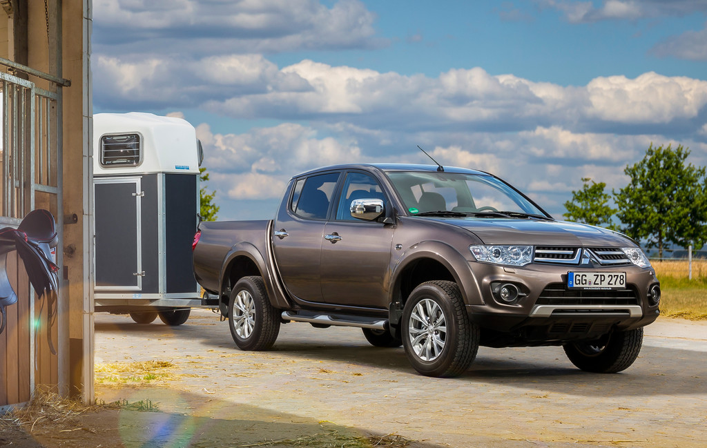 Mitsubishi L 200 darf noch mehr ziehen