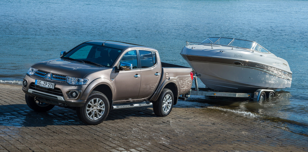 Mitsubishi L 200 darf noch mehr ziehen