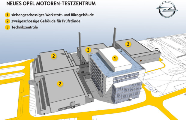 Opel baut neues Motorenzentrum