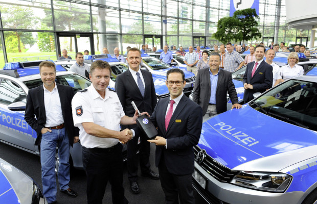 Polizei bekommt 91 VW Passat