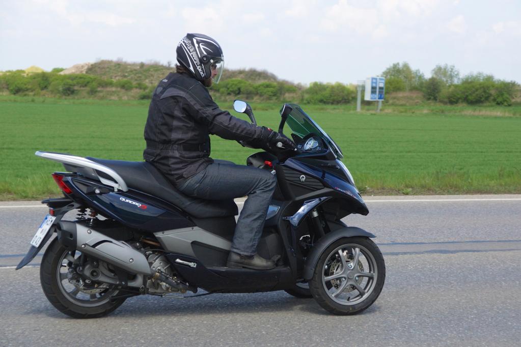 Quadro 350 S: Dreirädriger Querfahrer