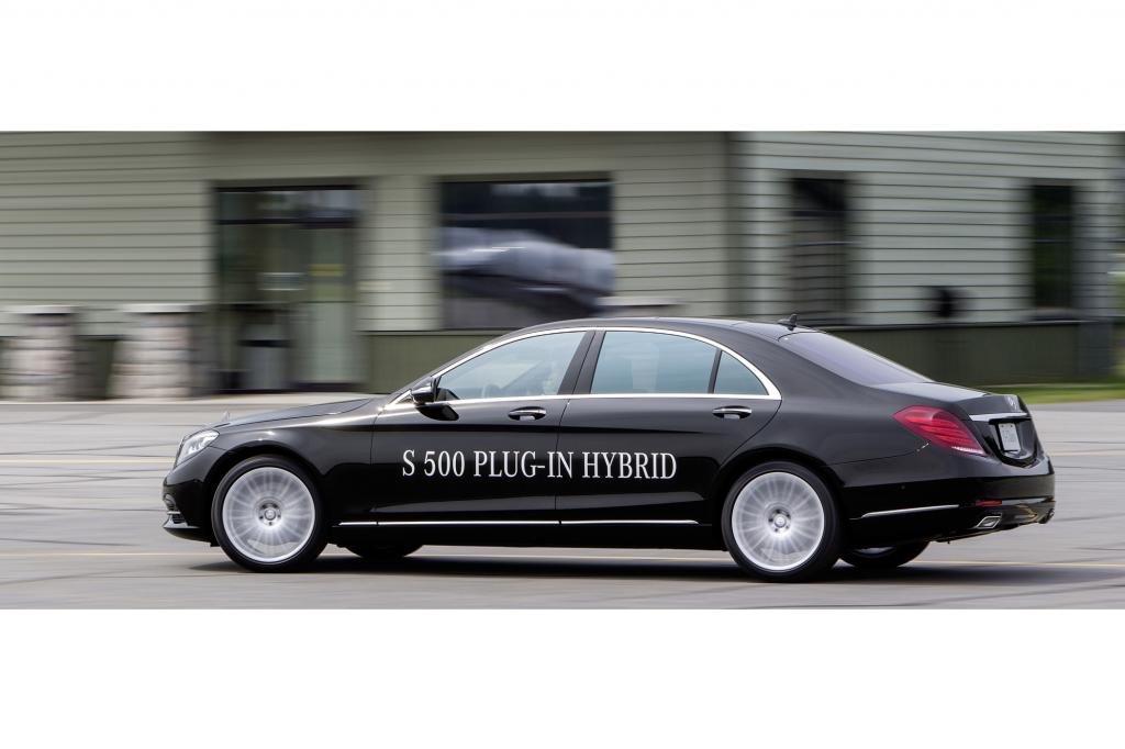 S-Klasse S 500 Plug-in Hybrid: Sparen auf höchstem Niveau