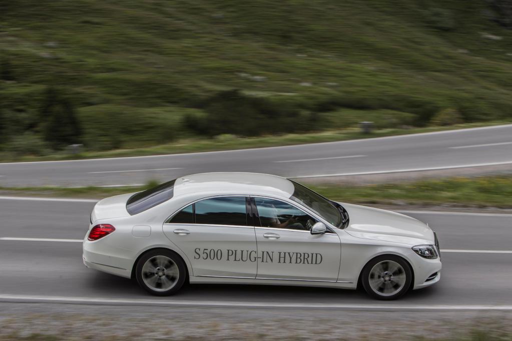 S-Klasse S 500 Plug-in Hybrid: Sparen auf höchstem Niveau