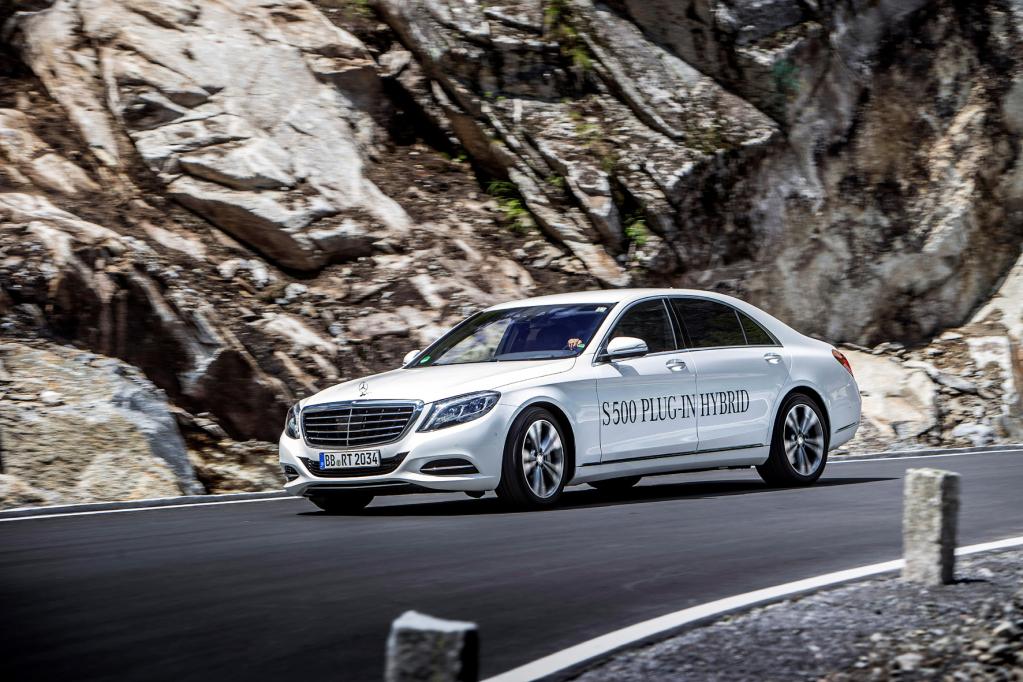 S-Klasse S 500 Plug-in Hybrid: Sparen auf höchstem Niveau