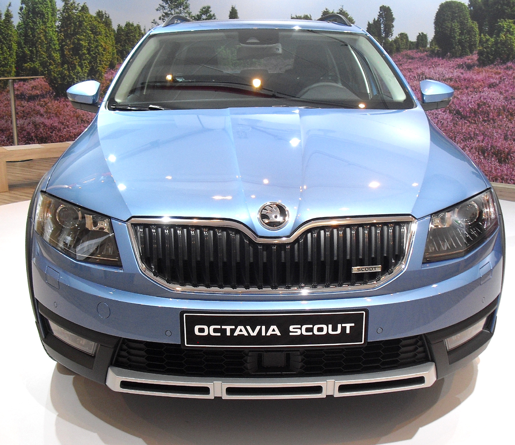 Skoda Octavia Scout: Blick auf die Frontpartie. 
