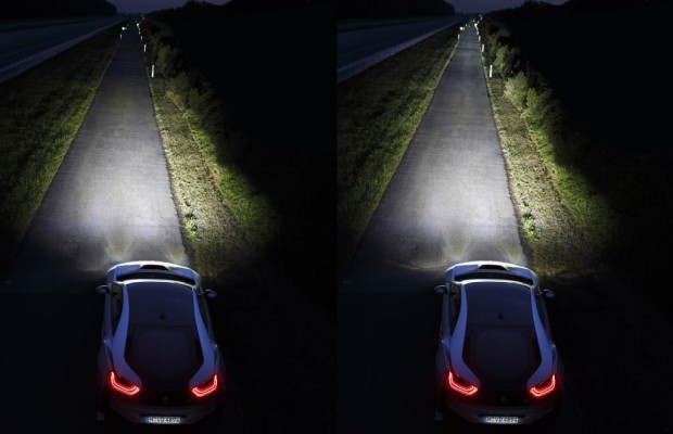 Sportwagen: Leuchtstarkes Laserlicht sichert Weitsicht