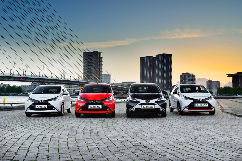 Toyota Aygo kommt in den Handel