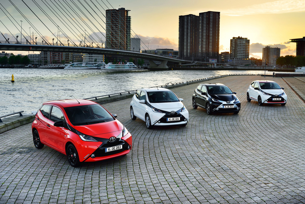 Toyota Aygo kommt in den Handel
