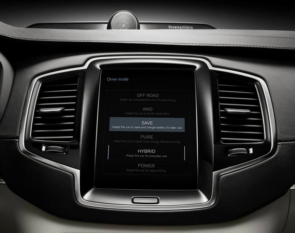 Volvo XC90 - Ganz oben steht der Hybrid