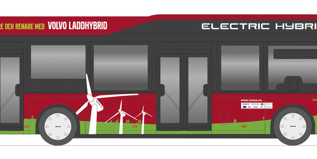 Volvo testet Elektro-Hybridbusse