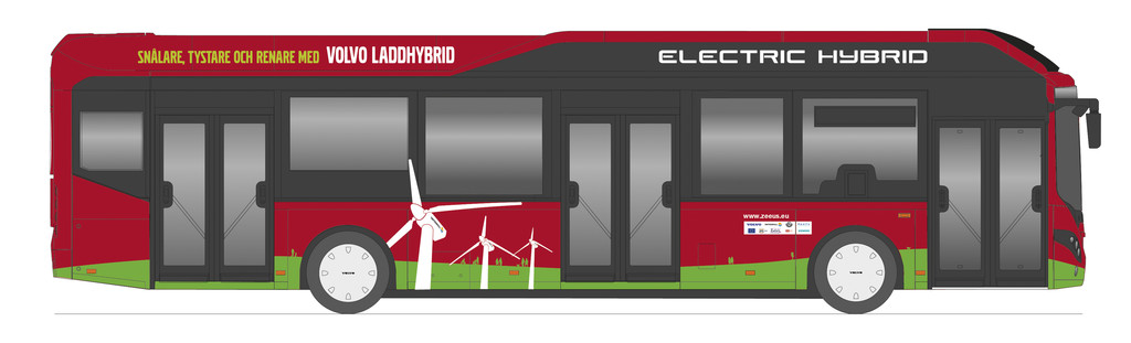 Volvo testet Elektro-Hybridbusse