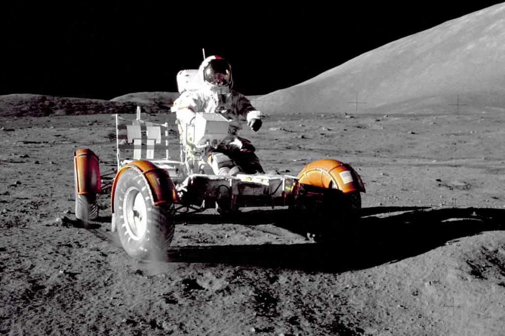Vor 45 Jahren: Start der Mondrover-Entwicklung - 38 Millionen Dollar für 90 Kilometer