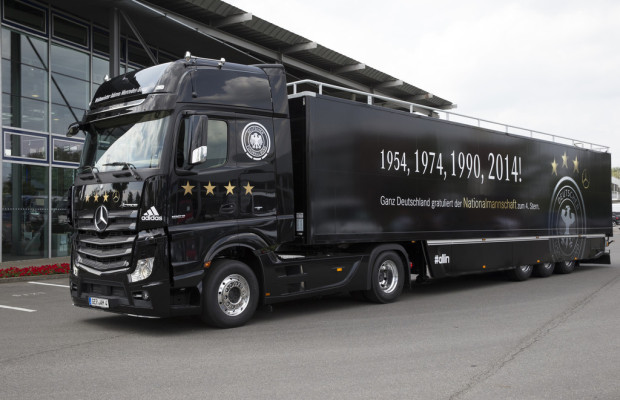 Weltmeister fahren Mercedes-Benz Actros