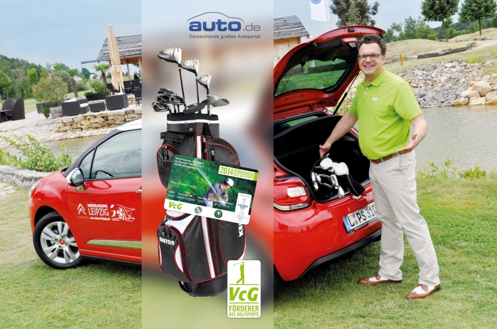 auto.de-Gewinnspiel: Golf Einsteiger-Paket gewinnen mit auto.de und dem VcG