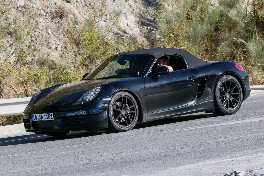 Erlkönig Porsche Boxster Facelift