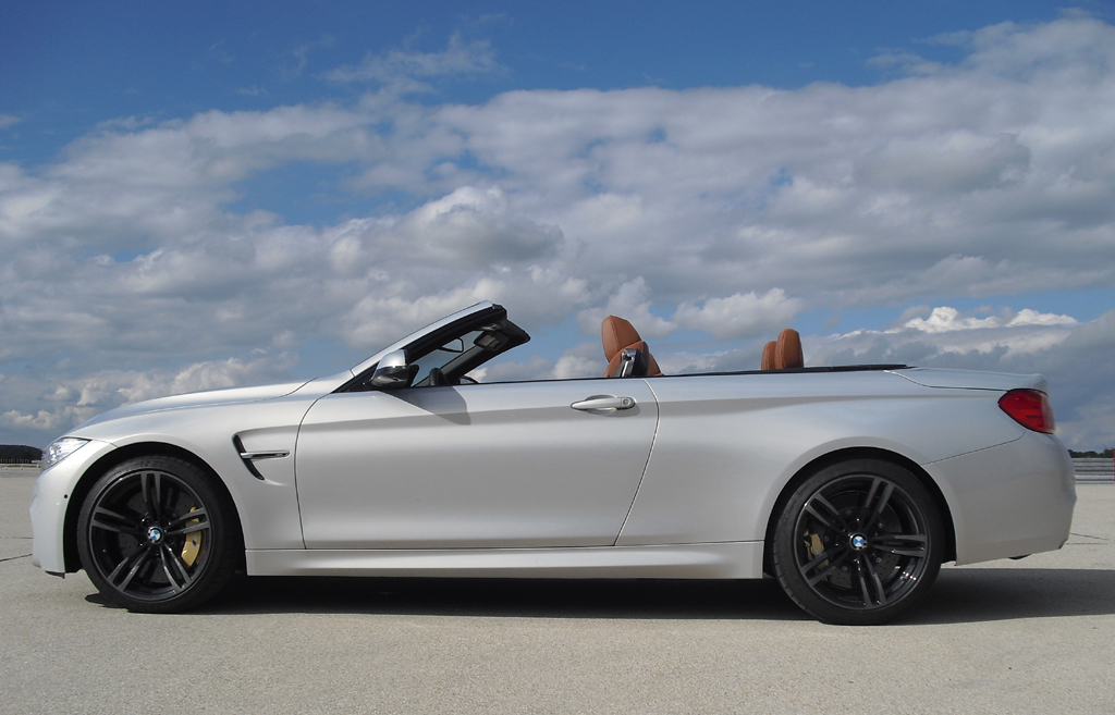 Dritter im Bunde nach M3 Limousine und M4 Coupé: BMW M4 Cabrio.