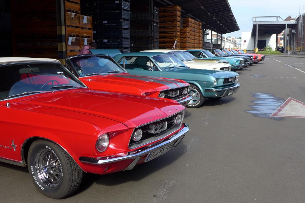 Auf Platz fünf kommt der Klassiker Ford Mustang