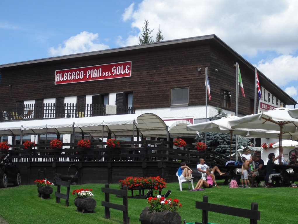 Auf dem Sonnenplateau Pian del Sole oberhalb von Bardonecchia.