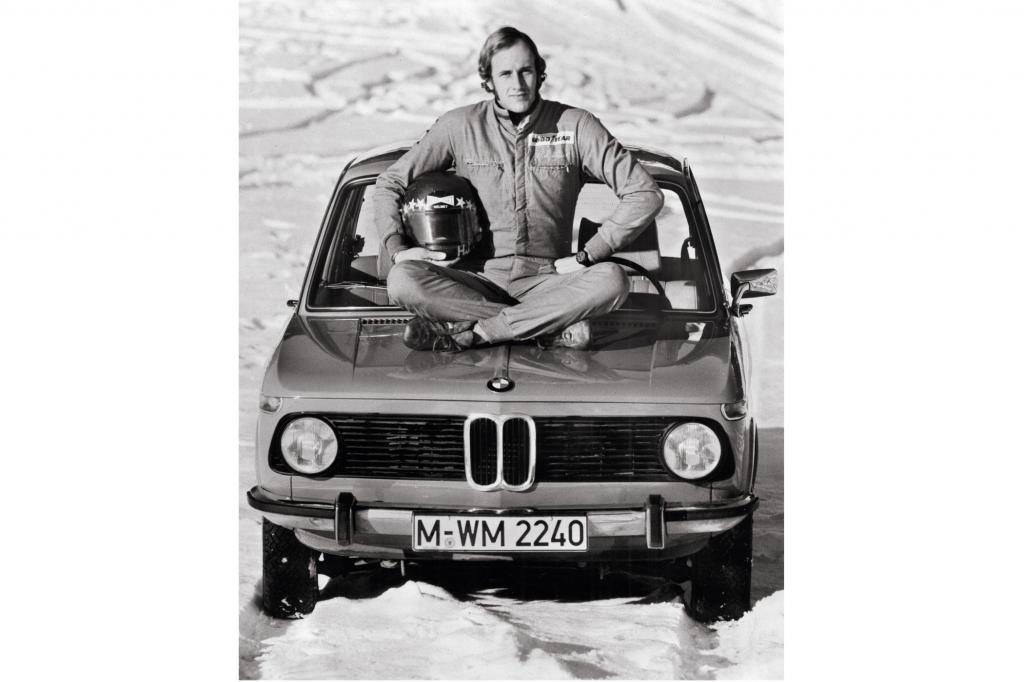 BMW 1502 mit Rennfahrer Hans Stuck
