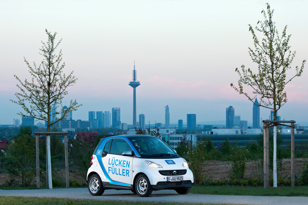 Car2go ab September auch in Frankfurt