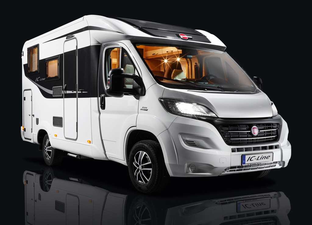 Caravan Salon 2014: IC-Line nur auch mit zwei Caravans