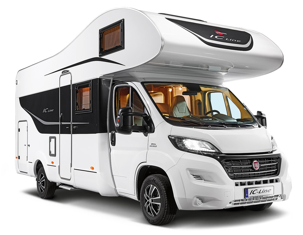 Caravan Salon 2014: IC-Line nur auch mit zwei Caravans