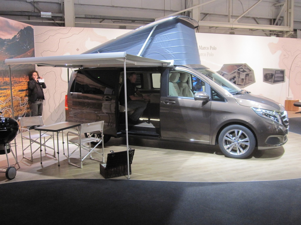 Caravan-Salon 2014: Mercedes-Benz schickt den Marco Polo auf Reisen