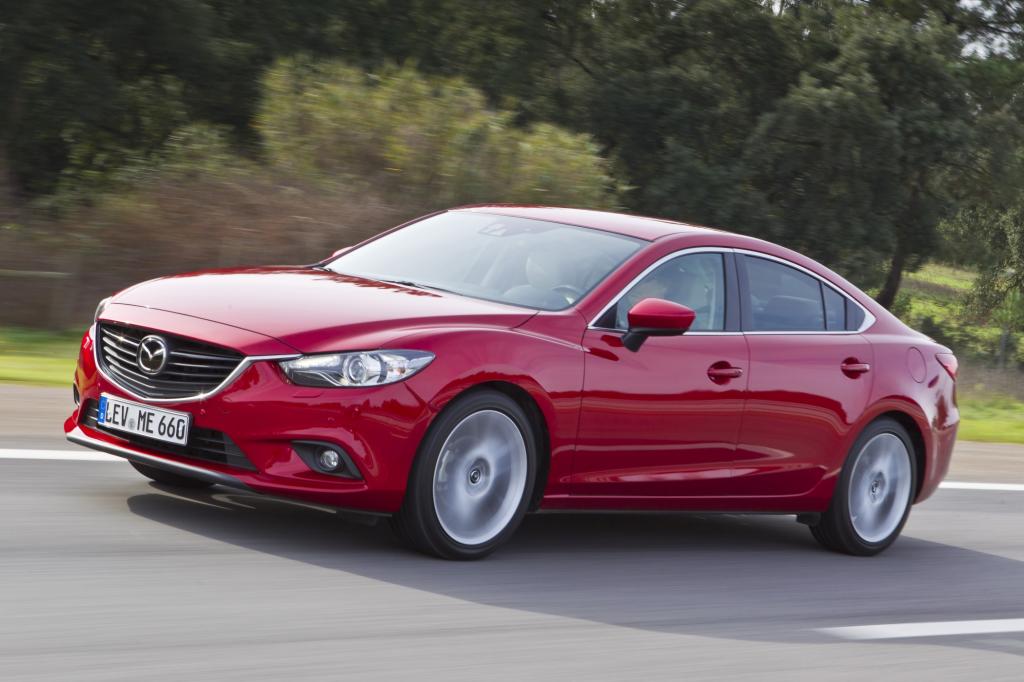 Das Äquivalent eines knappen Kasten Biers verbannte den Mazda 6 mit 1.535 Kilo auf den dritten Platz. 