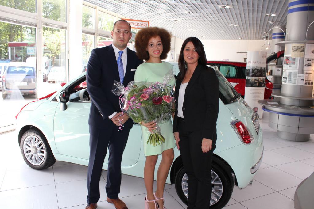 Ein Fiat 500 für ein Lächeln