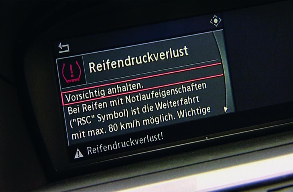 Elektronische Reifendruckkontrolle - Mehr Sicherheit, mehr Kosten
