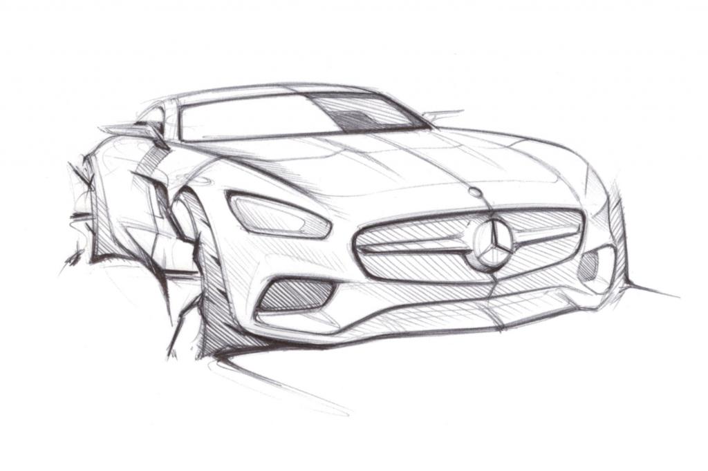 Erster Blick auf den Supersportwagen Mercedes AMG GT - Kraftpaket mit fiesem Blick