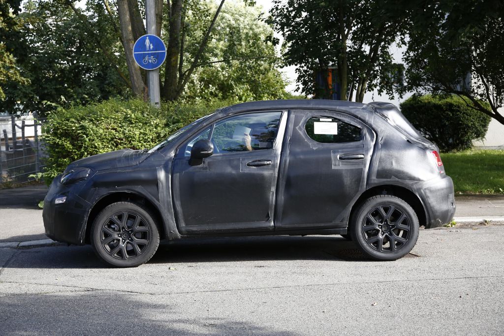 Erlkönig Fiat 500X